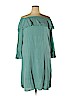 Soft Surroundings 100% Rayon Blue Casual Dress Size XL - photo 1