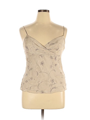 Emanuel by Emanuel Ungaro Sleeveless Silk Top (view 1)