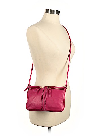 Fossil Leather Crossbody Bag (view 2)