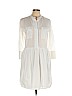 James Perse 100% Cotton White Casual Dress Size Lg (3) - photo 1