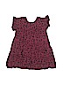 Art Class 100% Cotton Animal Print Burgundy Dress Size 5T - photo 1