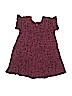 Art Class 100% Cotton Animal Print Burgundy Dress Size 5T - photo 2