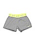 Nike 100% Polyester Gray Athletic Shorts Size L - photo 1