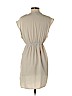 H&M 100% Polyester Ivory Casual Dress Size 4 - photo 2