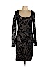 BCBGMAXAZRIA Black Cocktail Dress Size L - photo 1