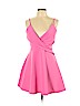 Charlotte Russe 100% Polyester Pink Cocktail Dress Size L - photo 1