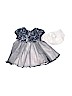 Bonnie Baby 100% Polyester Blue Special Occasion Dress Size 3-6 mo - photo 2