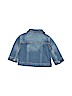 First Impressions 100% Cotton Solid Blue Denim Jacket Size 3-6 mo - photo 2