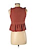 Paper Crane 100% Rayon Orange Sleeveless Blouse Size M - photo 2