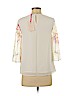 Ted Baker London 100% Polyester Ivory 3/4 Sleeve Blouse Size 4 (1) - photo 2