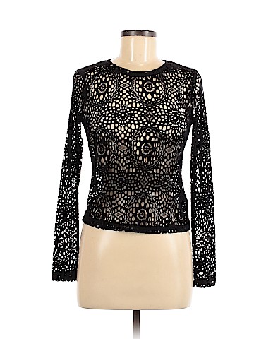 Topshop Long Sleeve Blouse (view 1)