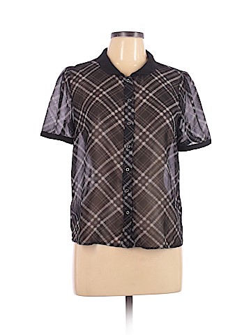 Forever 21 Short Sleeve Button-Down Shirt (view 1)