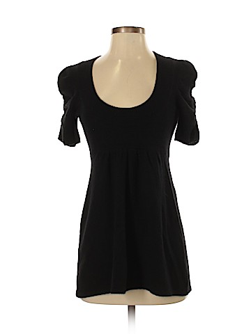 Aqua Cashmere Pullover Sweater (view 1)