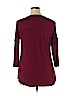 Maurices Burgundy 3/4 Sleeve T-Shirt Size XL - photo 2