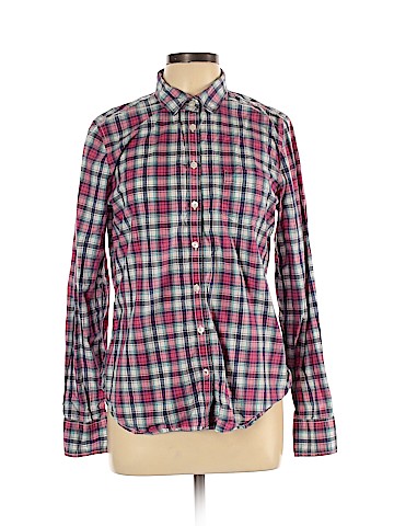 American Eagle Outfitters Long Sleeve Button-Down Shirt (view 1)