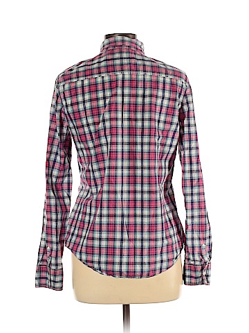 American Eagle Outfitters Long Sleeve Button-Down Shirt (view 2)