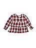 Peyton & Parker 100% Cotton Red Long Sleeve Blouse Size 2T - photo 1