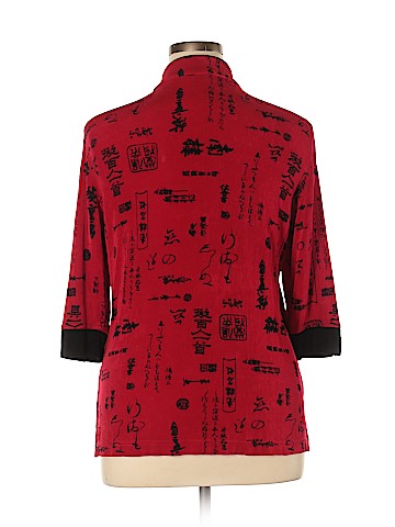 Vikki Vi 3/4 Sleeve Blouse (view 2)