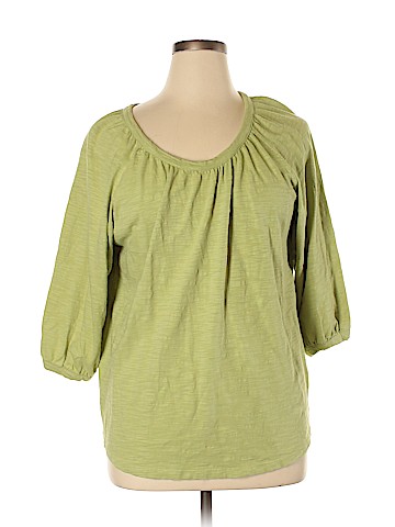 Ann Taylor LOFT 3/4 Sleeve Top (view 1)