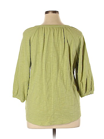 Ann Taylor LOFT 3/4 Sleeve Top (view 2)