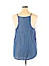 a.n.a. A New Approach 100% Lyocell Blue Sleeveless Blouse Size XL - photo 2