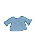 Old Navy 100% Cotton Blue 3/4 Sleeve Blouse Size 18-24 mo - photo 2
