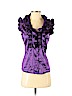 Voice Purple Sleeveless Blouse Size S - photo 1