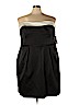 David's Bridal 100% Polyester Black Cocktail Dress Size 24 - photo 1