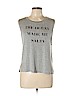 Forever 21 Gray Sleeveless Top Size L - photo 1