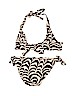 DKNY White Two Piece Swimsuit Size M - photo 2
