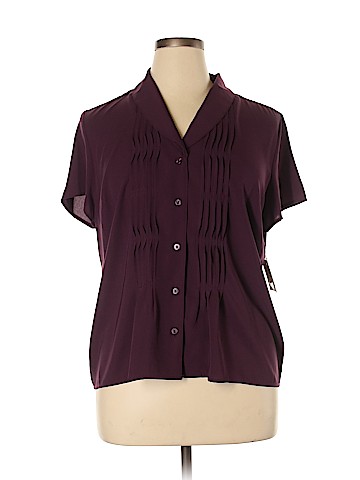 Croft & Barrow Short Sleeve Blouse (view 1)