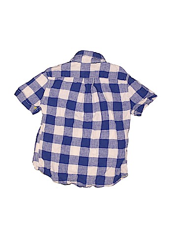 Mini Boden Short Sleeve Button-Down Shirt (view 2)
