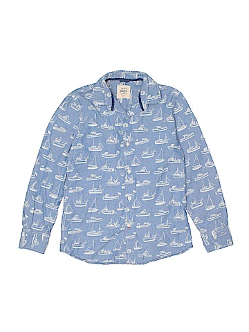 Mini Boden Long Sleeve Button-Down Shirt (view 1)