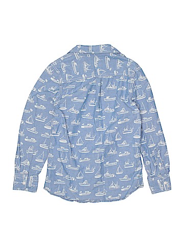 Mini Boden Long Sleeve Button-Down Shirt (view 2)