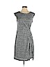 Ann Taylor LOFT 100% Rayon Gray Casual Dress Size S (petite) - photo 1