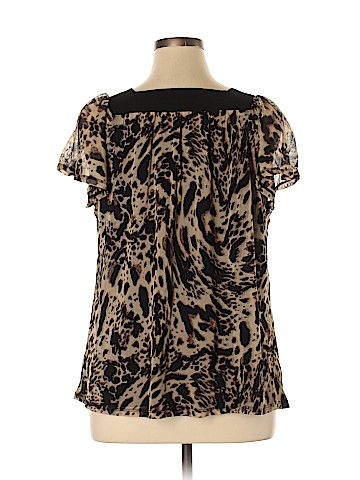 Apt. 9 Short Sleeve Blouse (view 2)