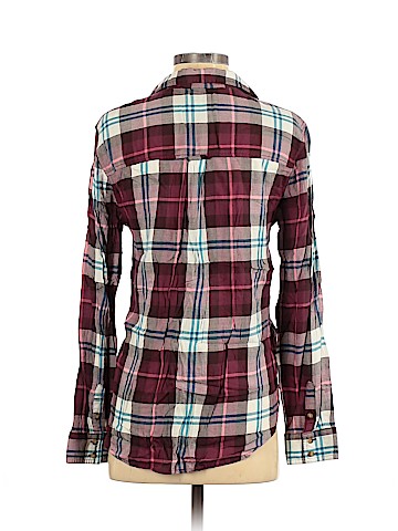 American Eagle Outfitters Long Sleeve Button-Down Shirt (view 2)