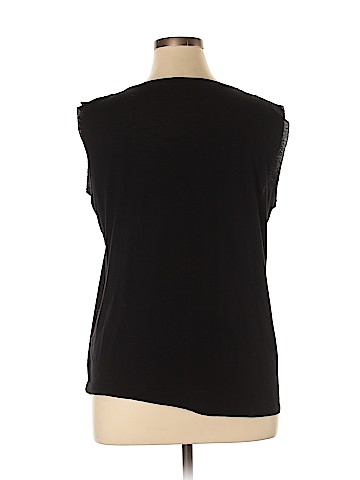 Black Matter Sleeveless T-Shirt (view 2)