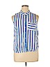 Arizona Jean Company 100% Rayon Blue Sleeveless Blouse Size XL - photo 1