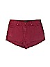 Billabong Burgundy Denim Shorts Size 26 waist - photo 1