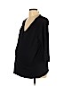 Old Navy - Maternity Black 3/4 Sleeve T-Shirt Size L - photo 1