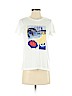 Lauren by Ralph Lauren 100% Cotton White Short Sleeve T-Shirt Size S (petite) - photo 1