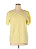 Lands' End 100% Cotton Yellow Short Sleeve T-Shirt Size 1X - photo 1