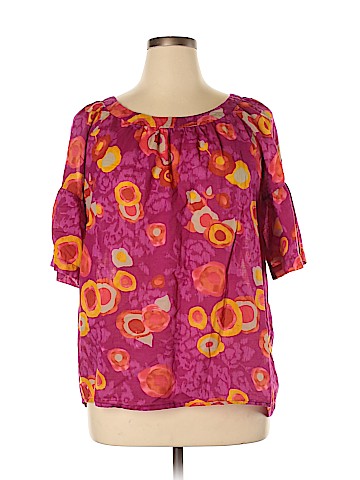 Mossimo Short Sleeve Blouse (view 1)