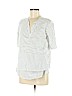 H&M Mama 100% Rayon White Short Sleeve Blouse Size S - photo 1