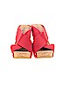 Lucky Brand Red Wedges Size 10 - photo 2