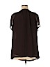 Apt. 9 100% Polyester Brown Short Sleeve Blouse Size 1X - photo 2