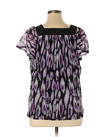 Apt. 9 Short Sleeve Blouse (view 2)