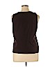 Merona 100% Cotton Brown Sleeveless Top Size XXL - photo 2