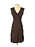 Ann Taylor LOFT Brown Casual Dress Size 4 (petite) - photo 2